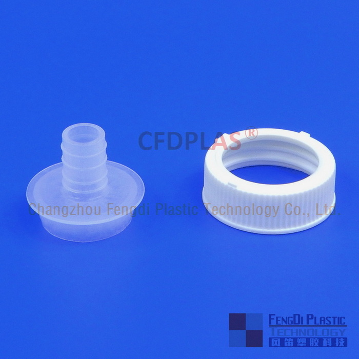 Tube Connector Adapter with 38 Screw Ring for Cubitainer
