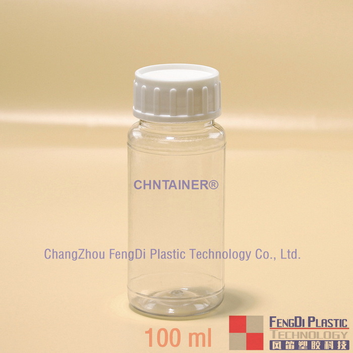 100ml PET Chemical Pesticide Bottle with Induction Heat Seal Closure