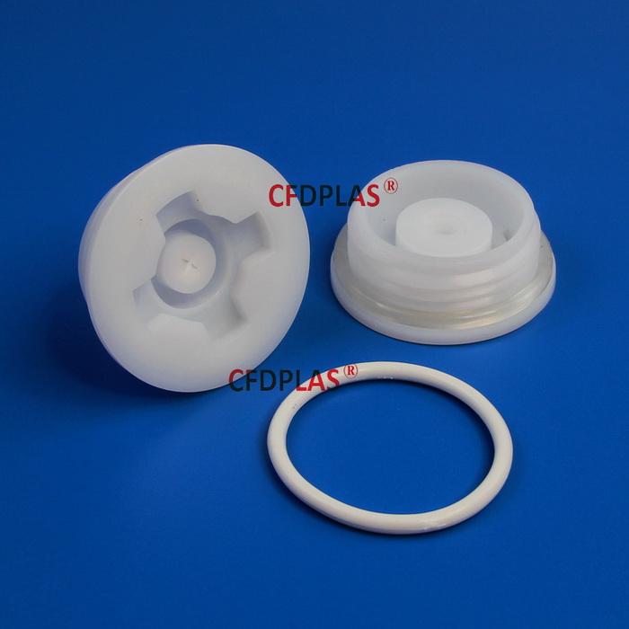 61mm vented plug bung for plastic drum