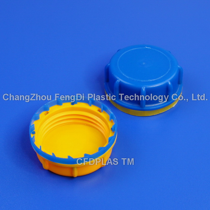 61mm Tamper Evident Cap with attached tamper-evidence ring