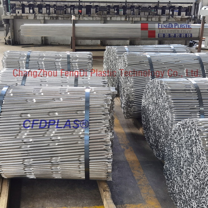 Welded Galvanized Embossed Vertical Steel Tubes