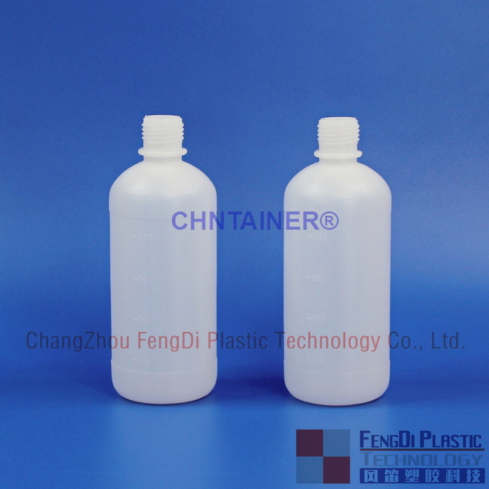 500ml Alcohol Solution Round Bottle with Induction Sealing Cap