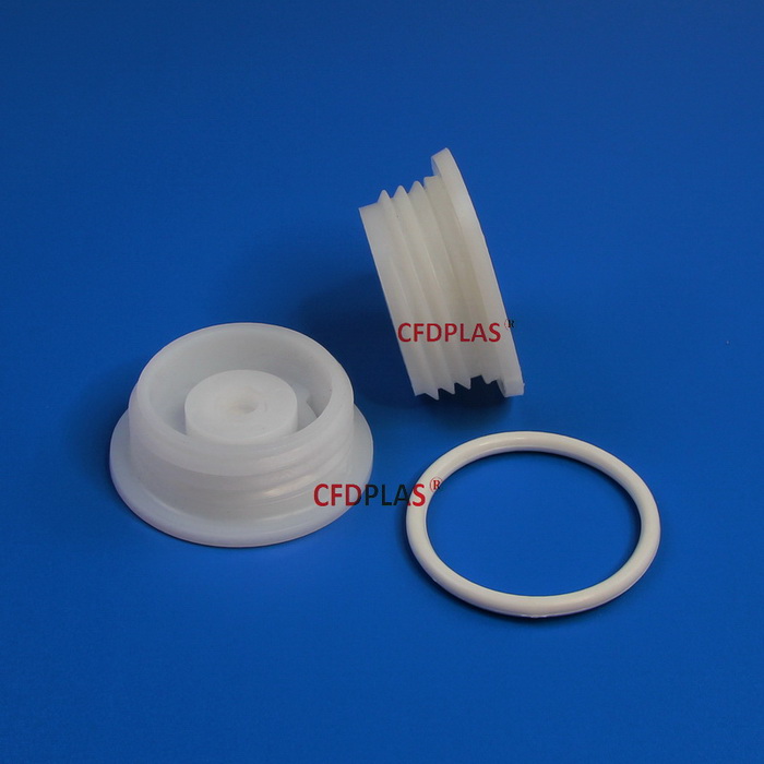 61mm vented plug bung for plastic drum