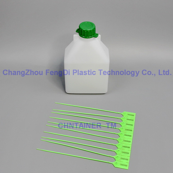 1 litre fuel oil Sample Bottle with green cap
