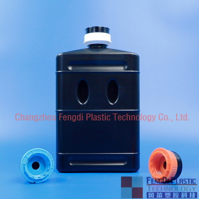 2 Litre HDPE Black Bottle for ABBOTT Alinity I-series Concentrated Wash Buffer Packaging