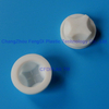 Silicone rubber check valve with cross slit