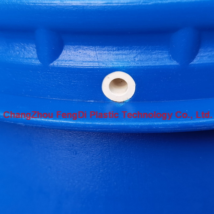 30 Litres Open Top Plastic Drum with Metal Clamp Locking Ring