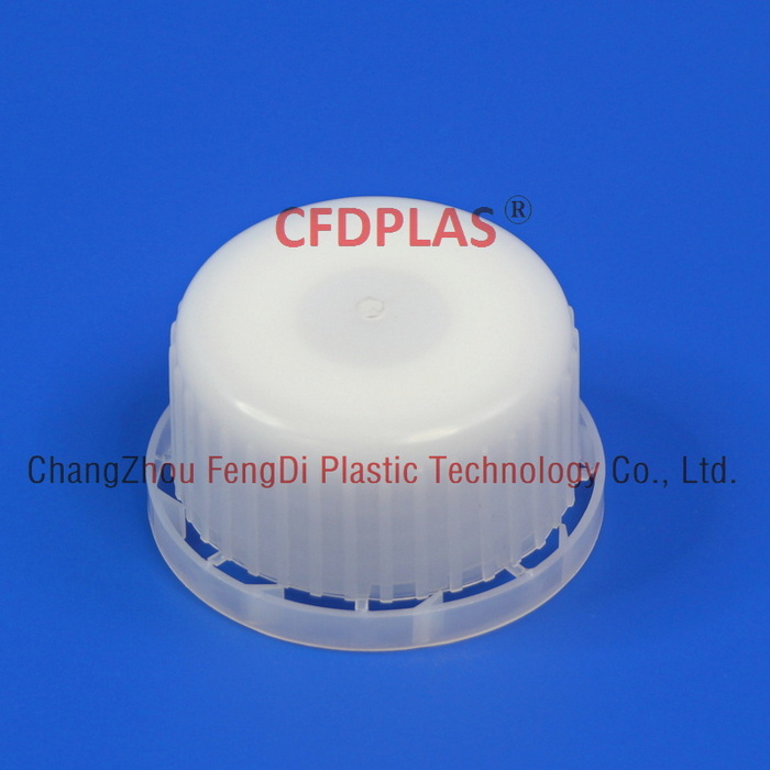 Natural HDPE DIN40mm Vented Closures