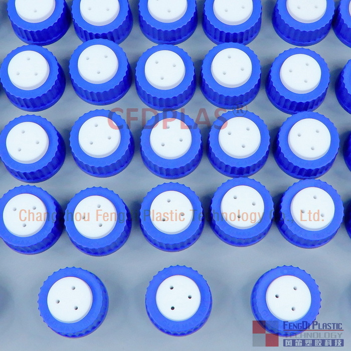 3 Port Mobile Phase Bottle Caps for GL45 Reservoirs