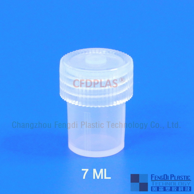 7ml PFA Vial,Flat bottom,with closure