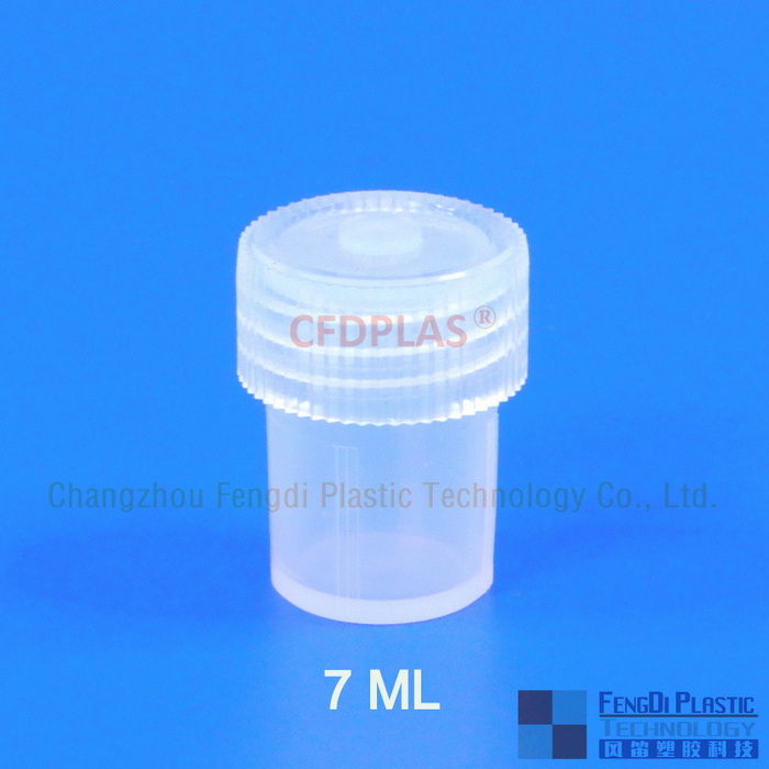 7ml PFA Vial,Flat bottom,with closure